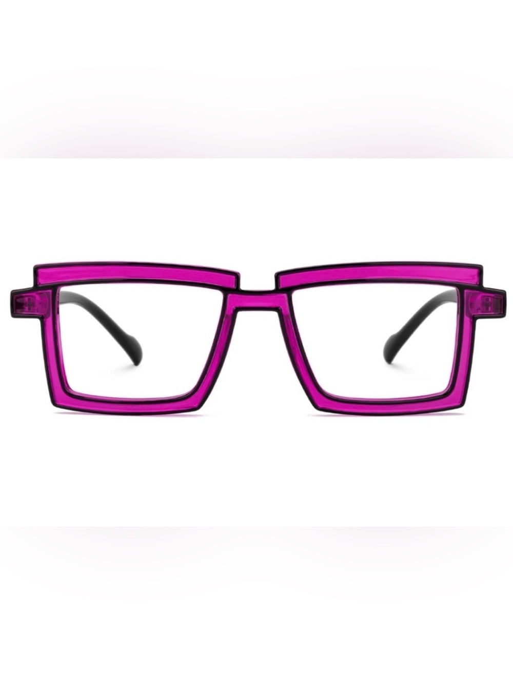 Anime Colorful Full Rim
Rectangular Acetic Spectacles NIB